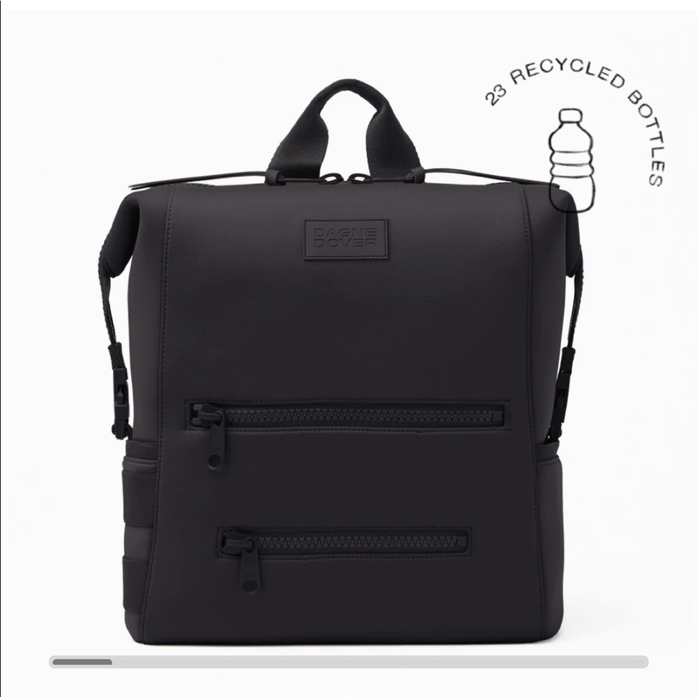 Black Large Indi Diaper Backpack